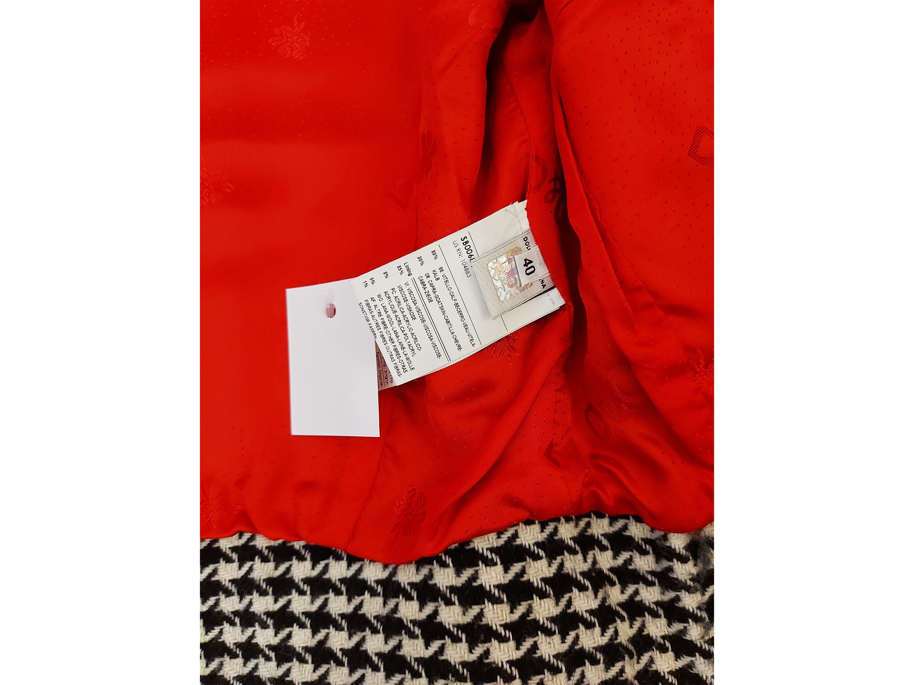 Dolce & Gabbana - Giubbotto in pelle nera e cavallino