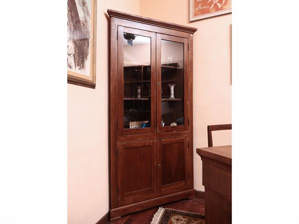 Credenza angolare in legno tenero