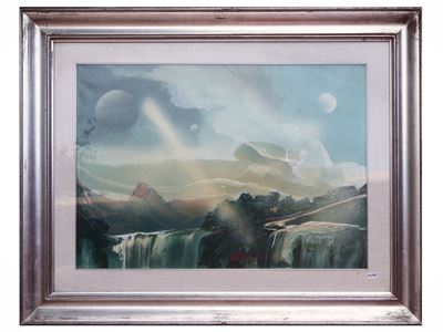 Universo 1986, olio su tela