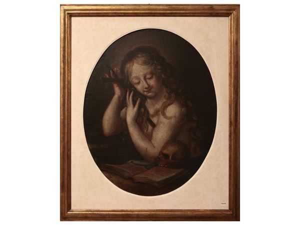 Scuola francese del XVIII secolo - Santa Maria Maddalena