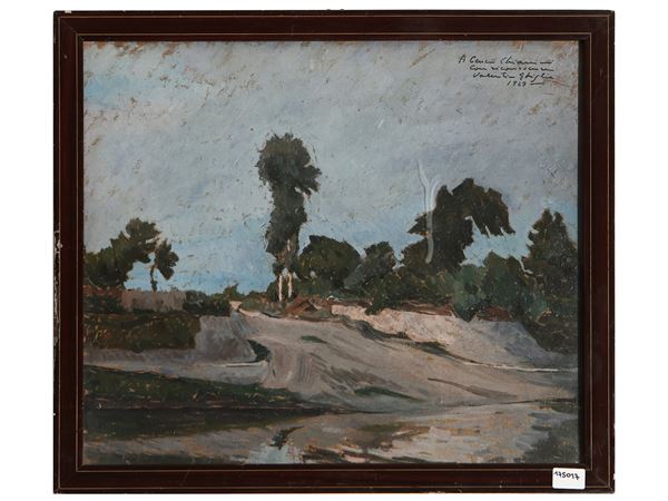 Valentino Ghiglia - Paesaggio 1929