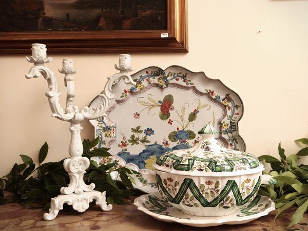 Accessori per la casa in ceramica smaltata