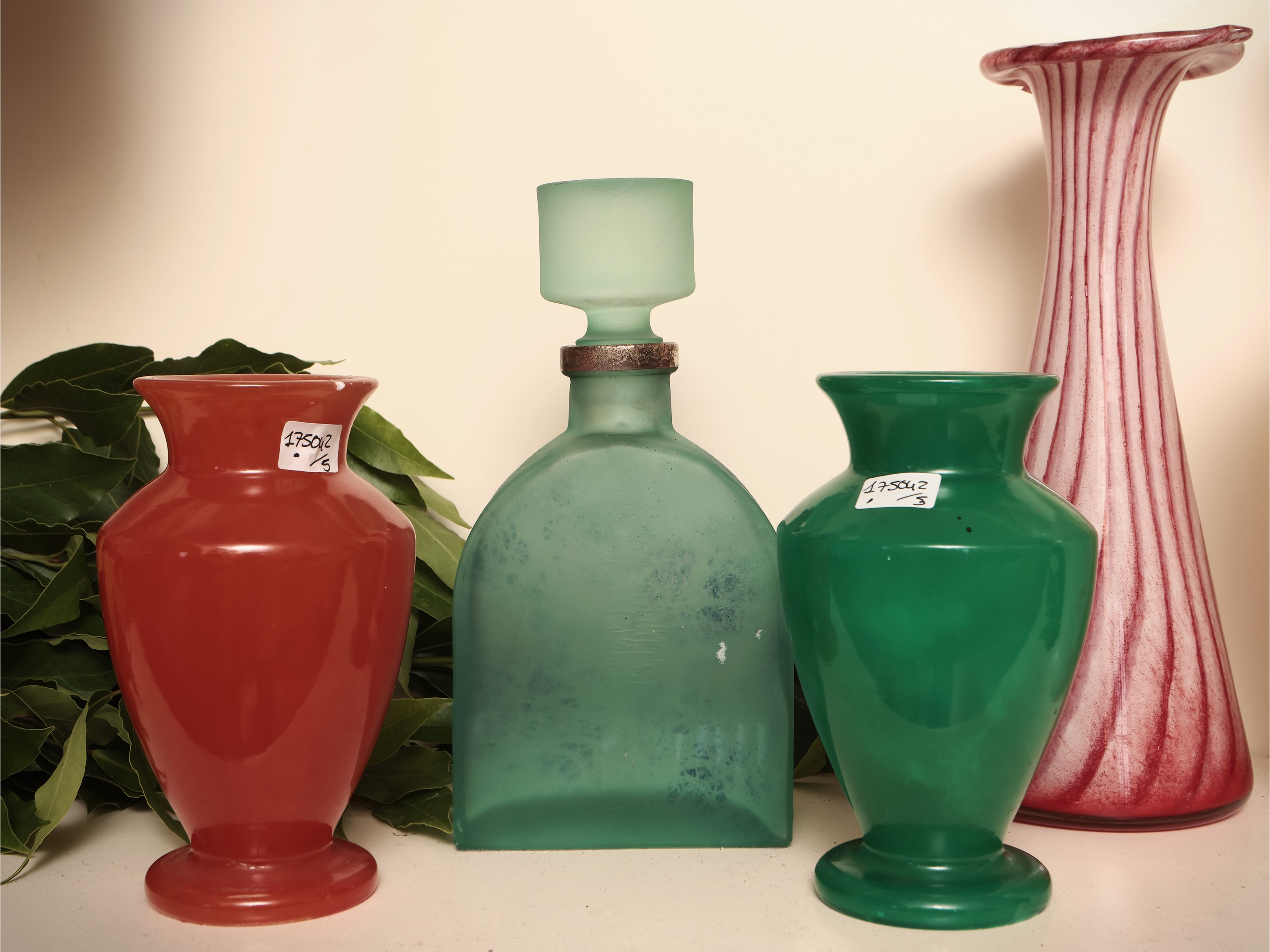 Assortimento di Vasi da Fiori in Vetro