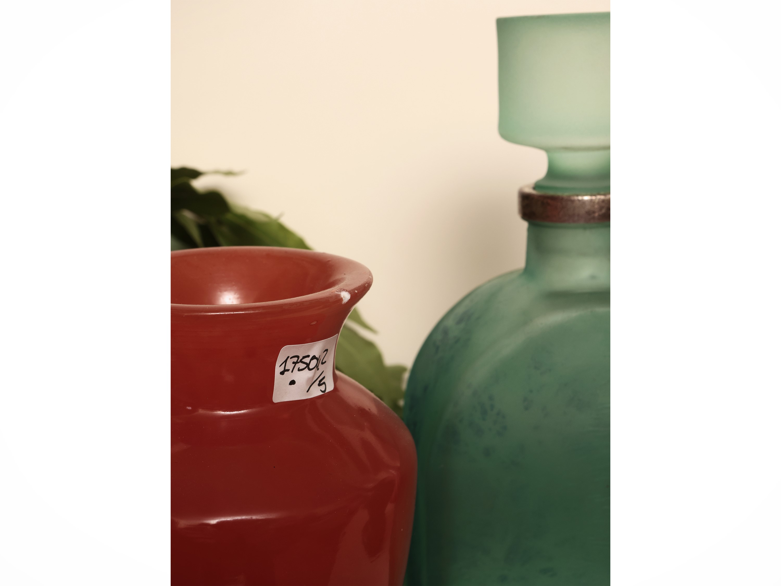 Assortimento di Vasi da Fiori in Vetro