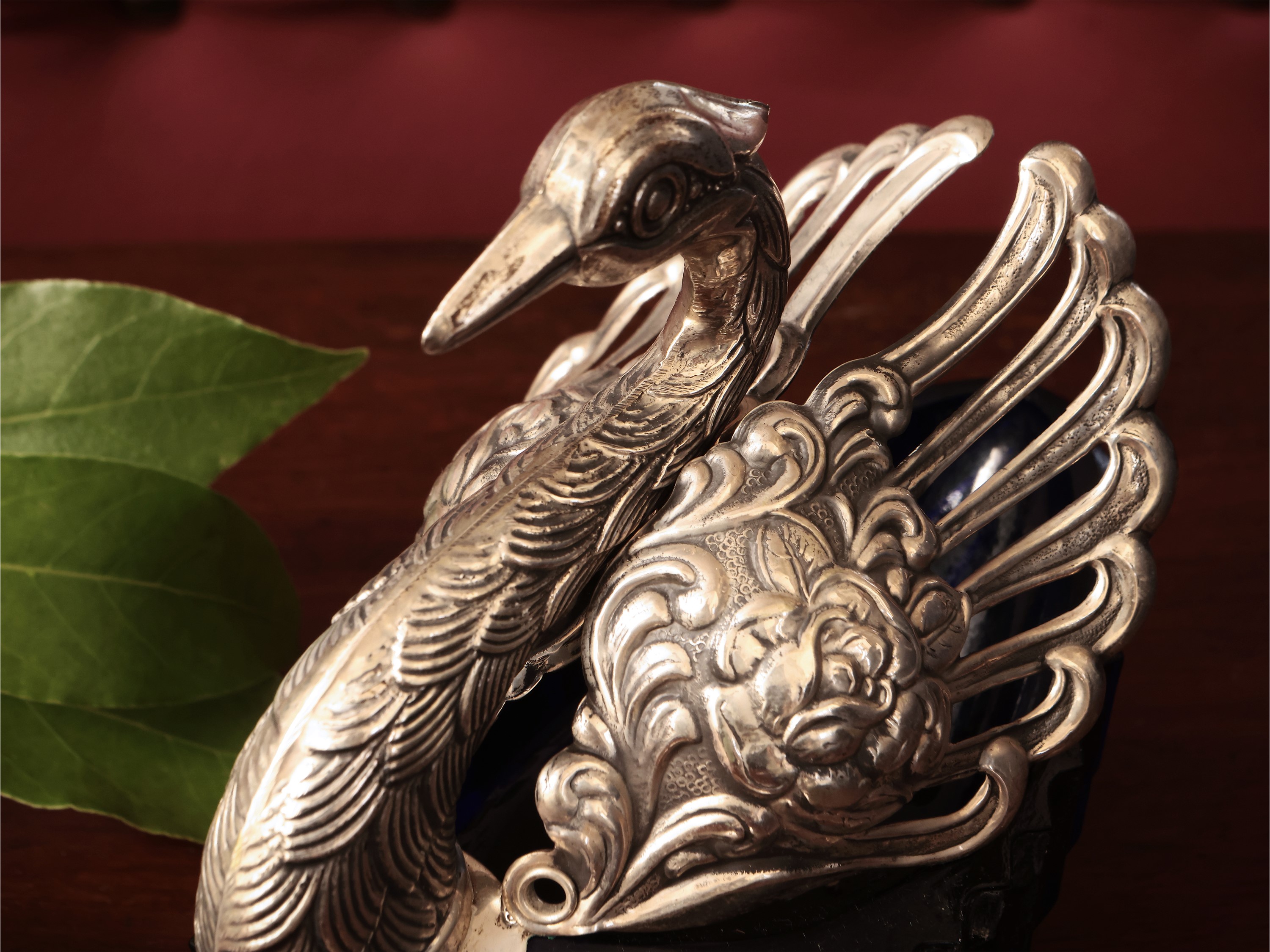 Set di zuccheriera e saliere in argento