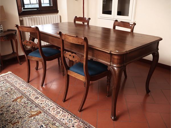 Grande tavolo in noce