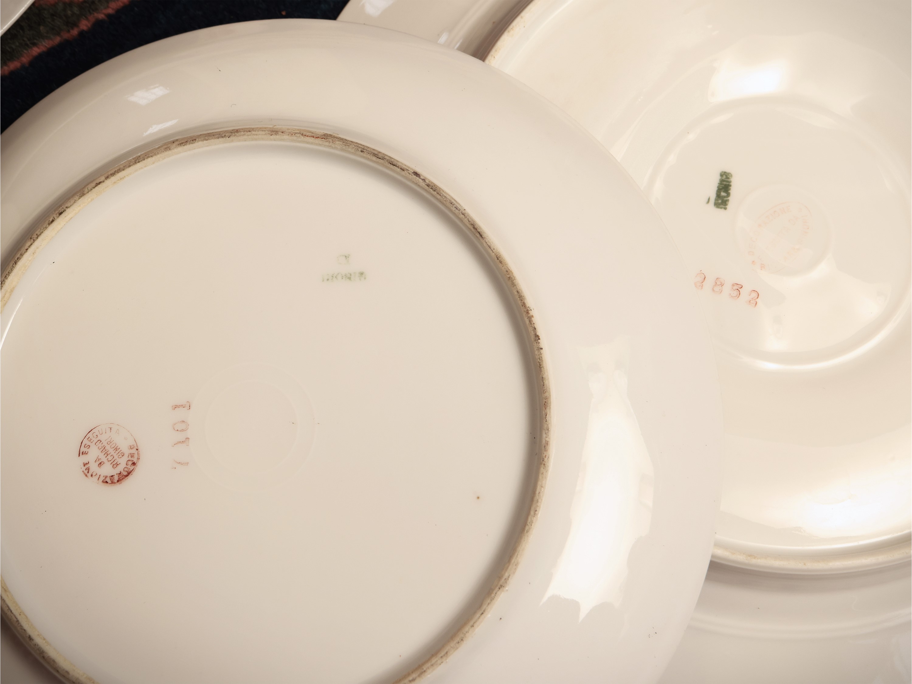 Miscellanea di Accessori per la Tavola, Anche Ginori e Ricahrd Ginori