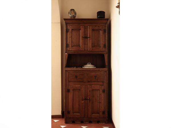 Credenza rustica in legno tenero