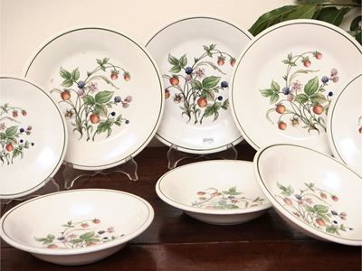 Servizio di Piatti da Giardino in Ceramica