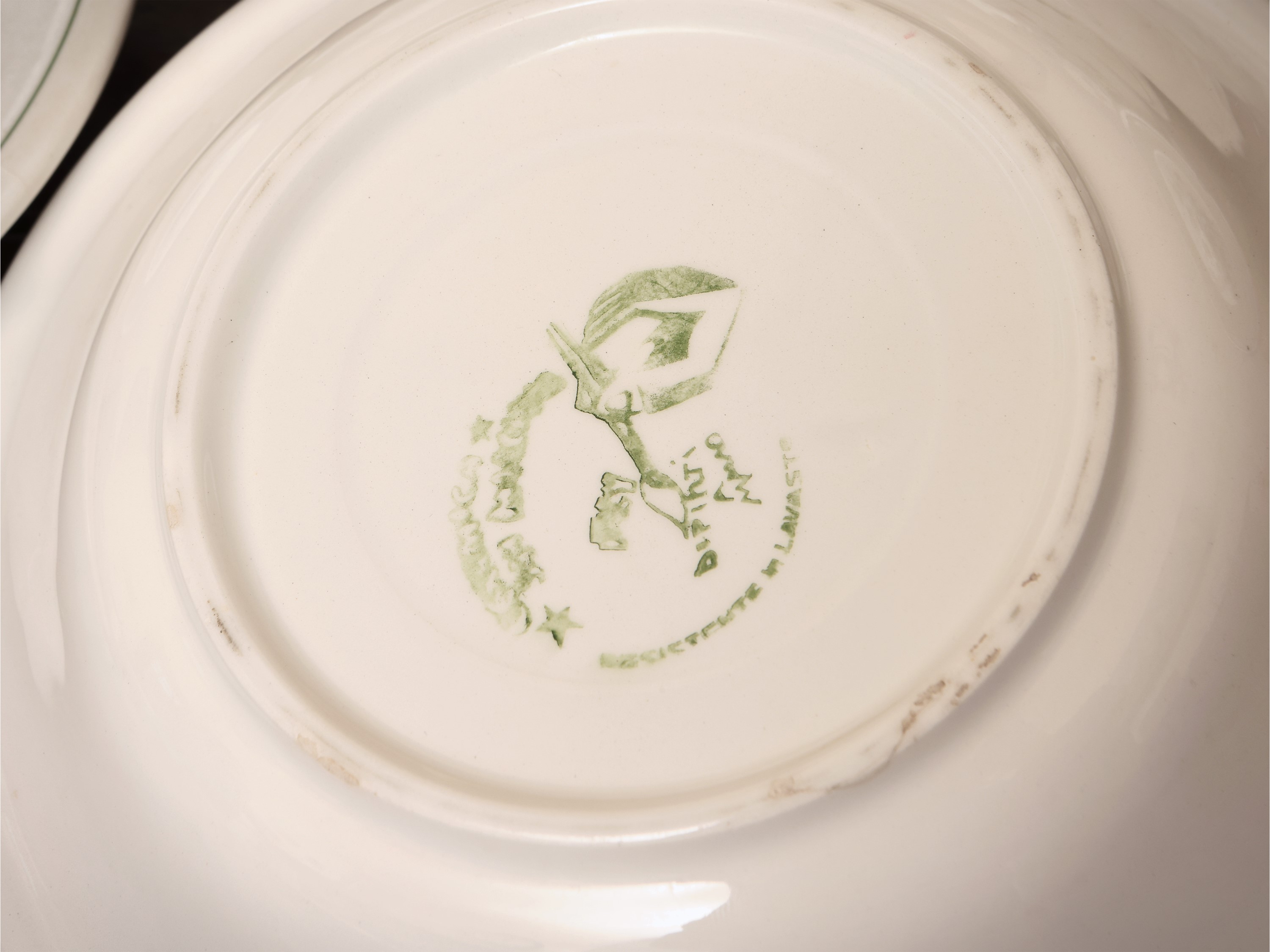 Servizio di Piatti da Giardino in Ceramica