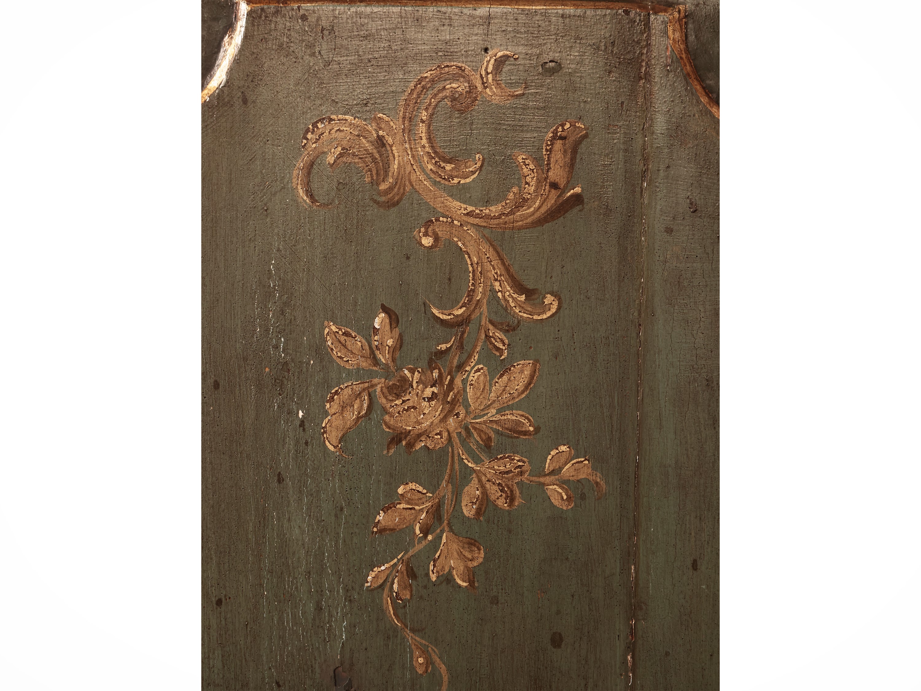 Armadio in Legno Laccato Color Verde Salvia