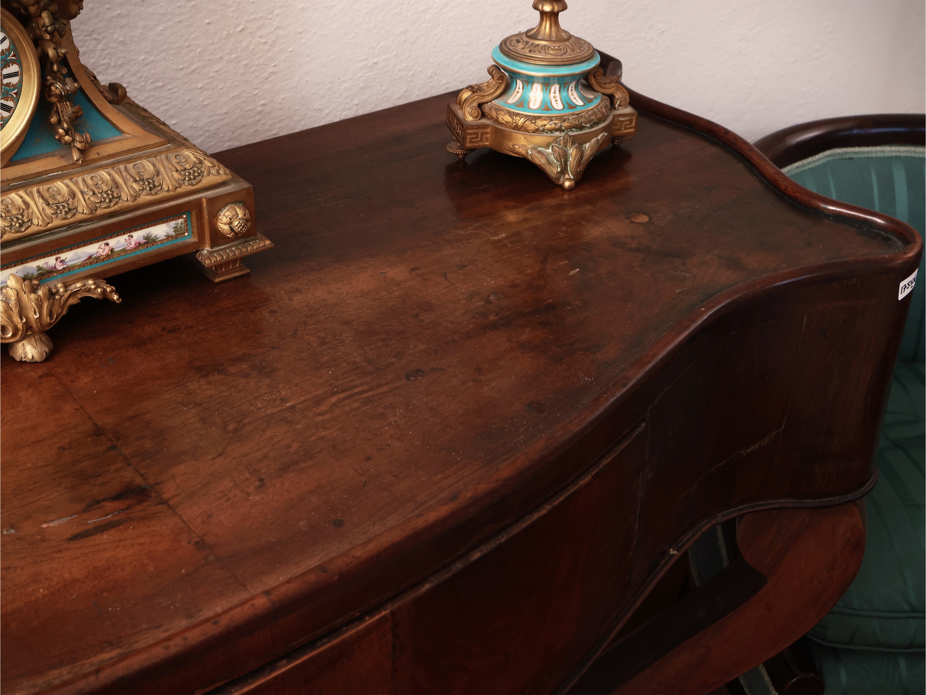 Tavolo a Muro-console in Noce