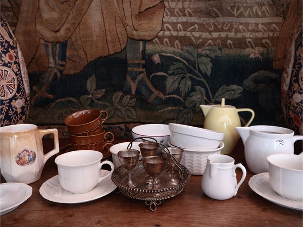 Miscellanea di accessori per brunch