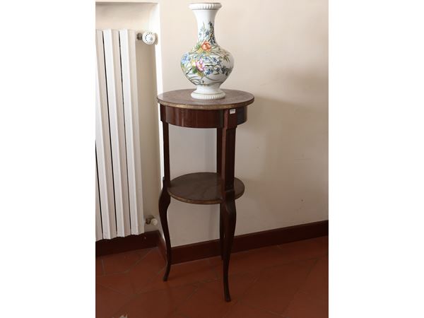 Tavolino da appoggio in mogano