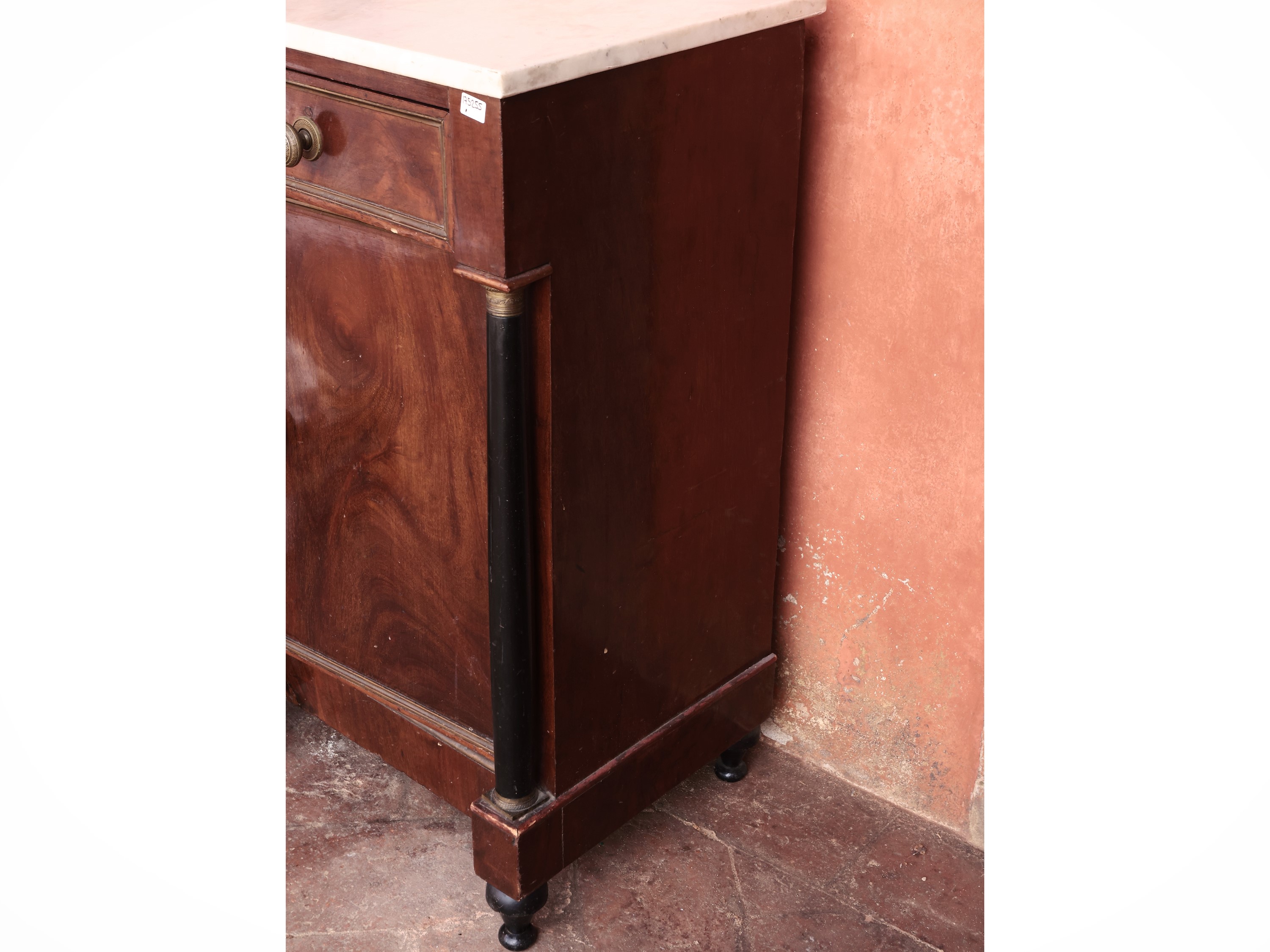 Comodino in Noce in Stile Impero