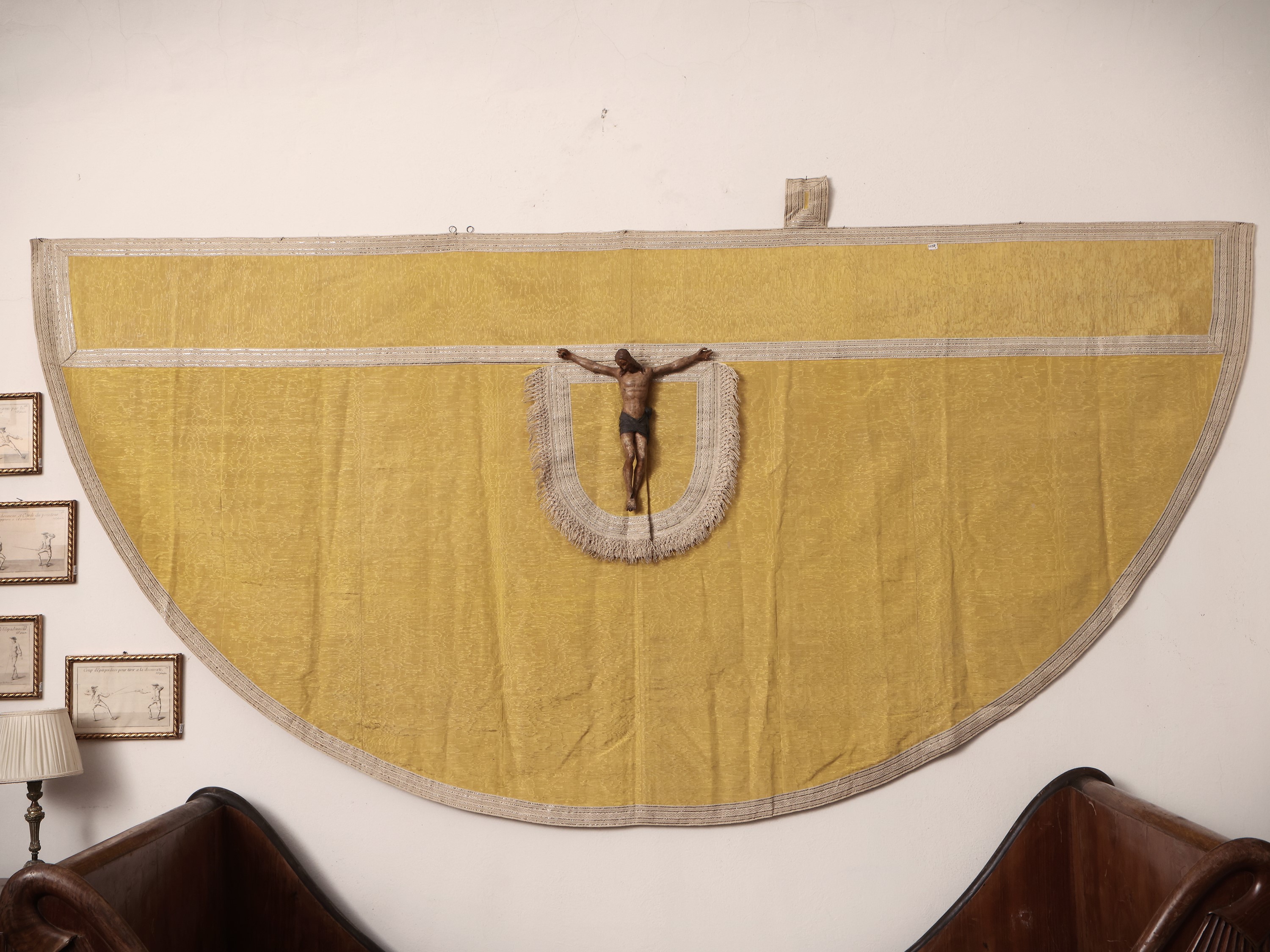 Piviale in Gros Moiré Giallo Oro