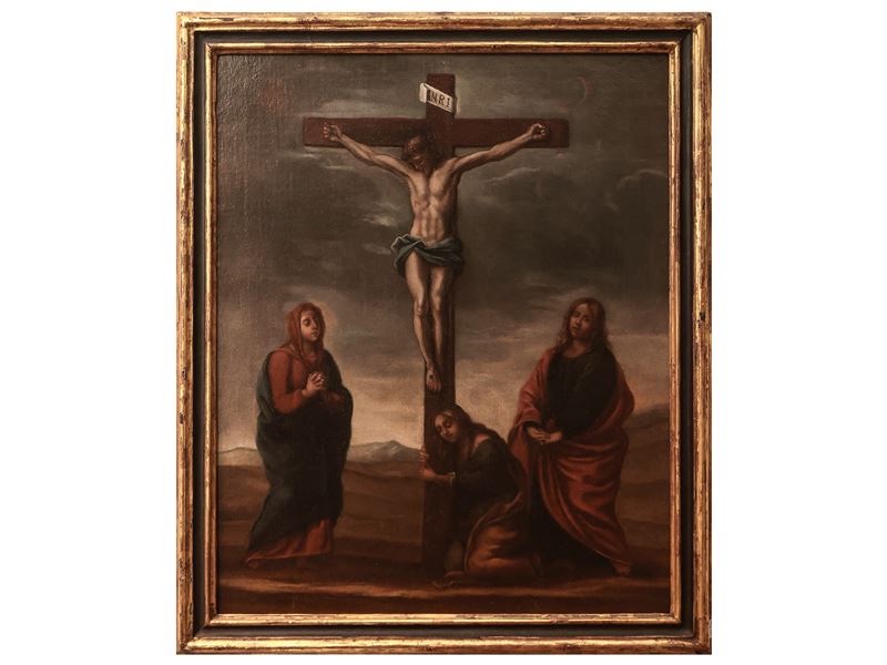 Scuola Umbra del XVIII Secolo - Crocifissione