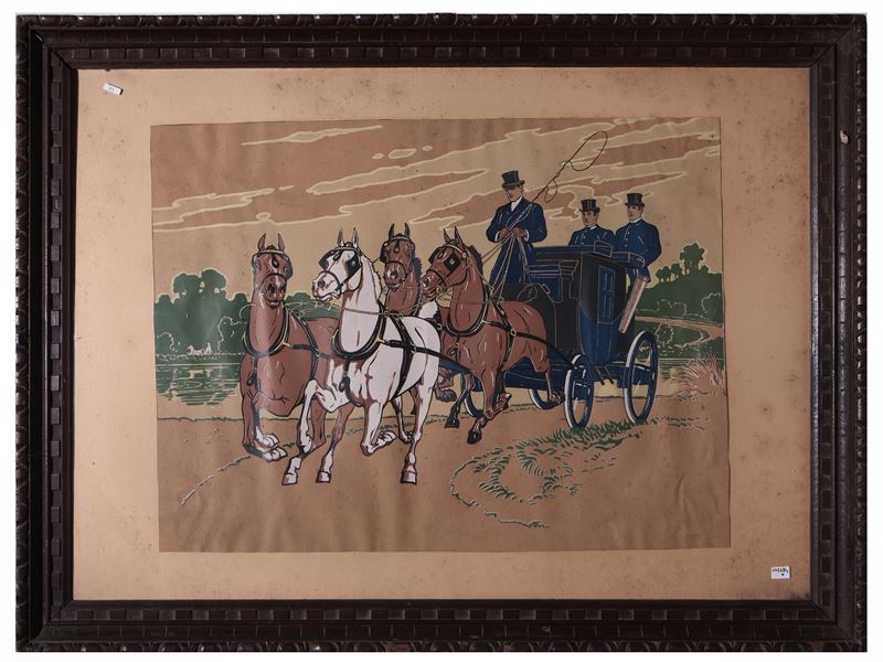 Paesaggio con Carrozza