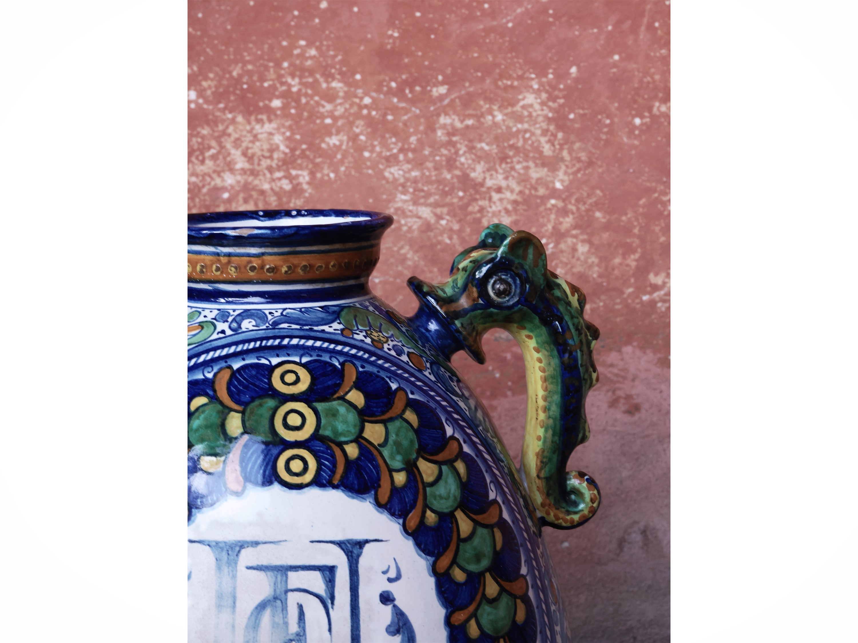 Grande Vaso in Maiolica, Cantagalli