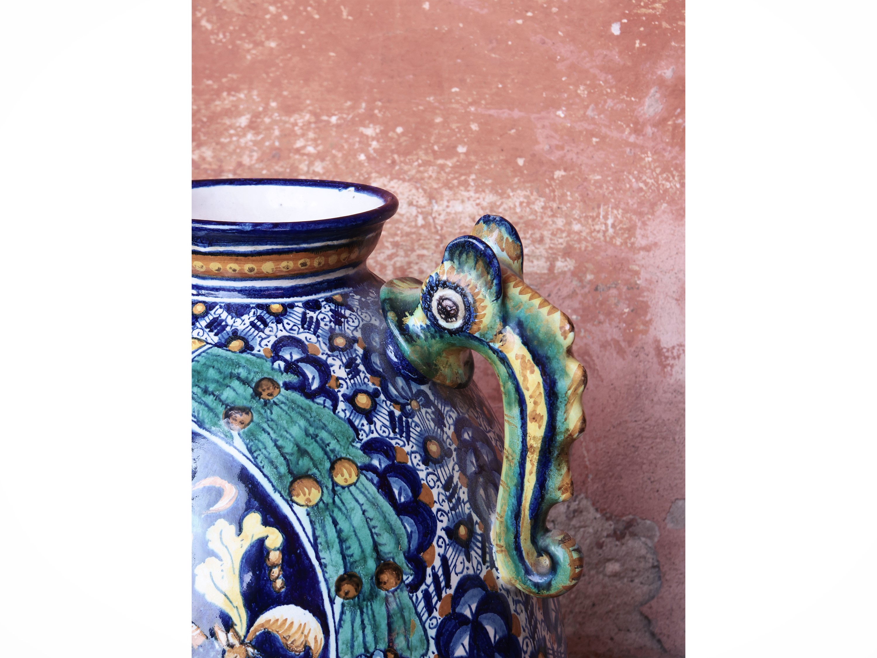 Grande Vaso in Maiolica, Cantagalli