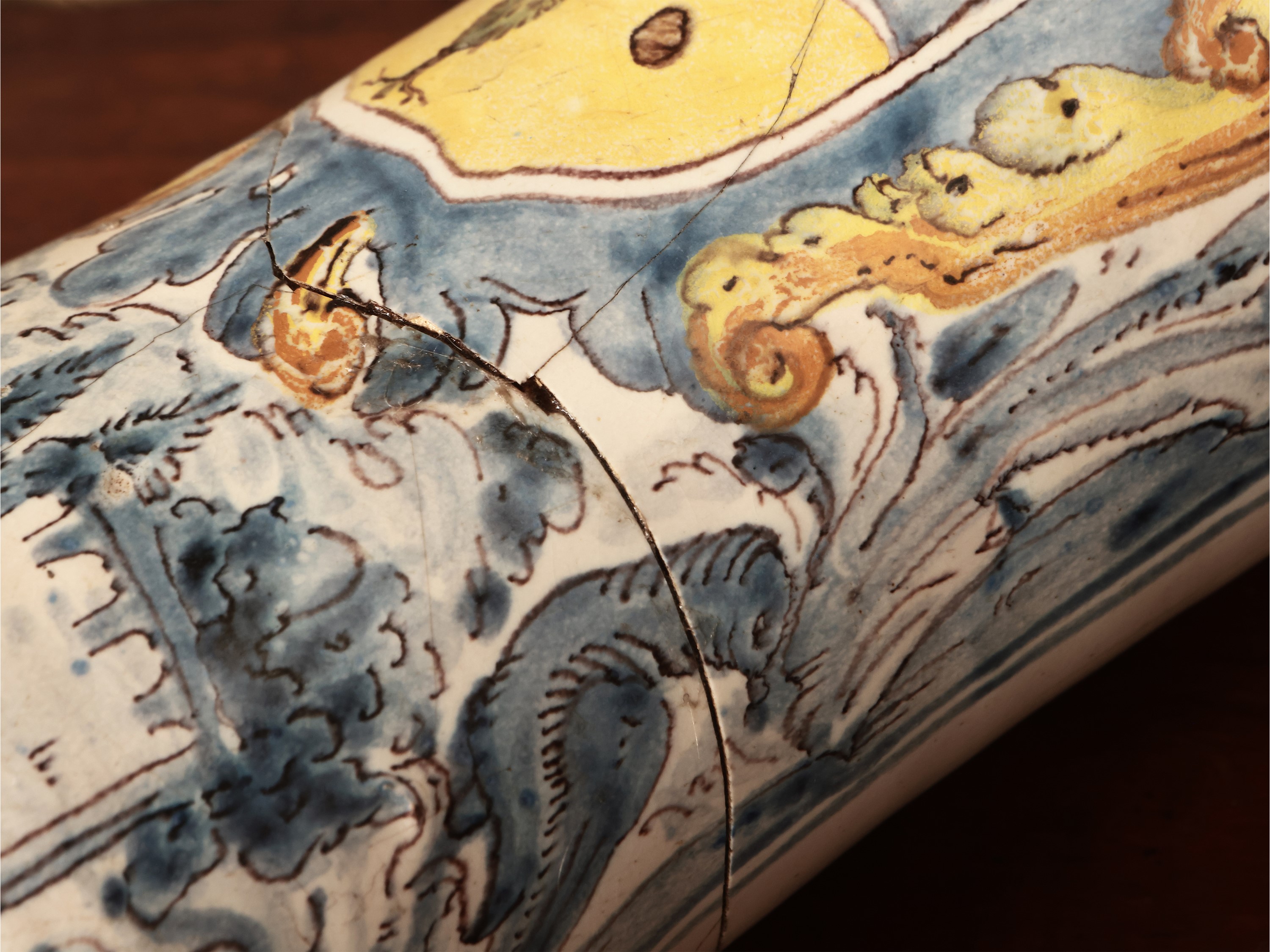 Albarello e Fiasca in Maiolica