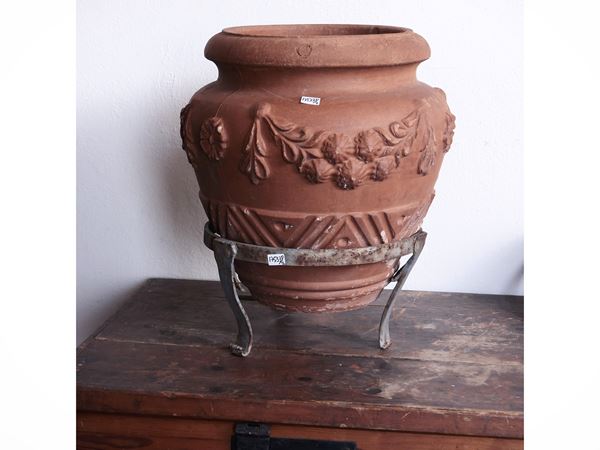 Piccolo orcio in terracotta