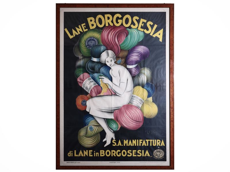Leonetto Cappiello - Lane Borgosesia 1927