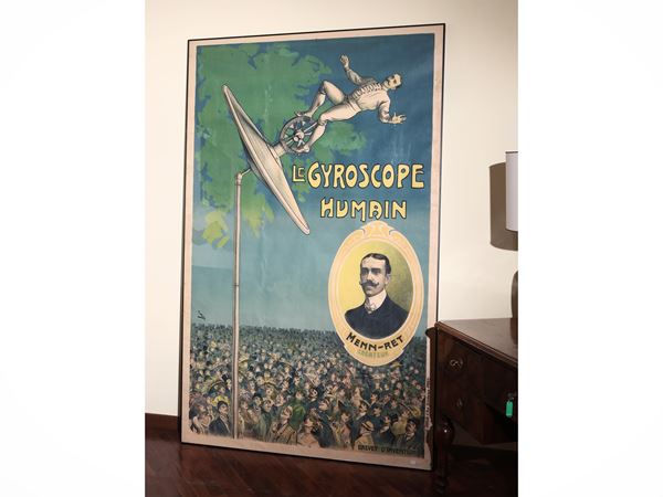 Candido Aragonez De Faria - Le Gyroscope Humain 1910 circa