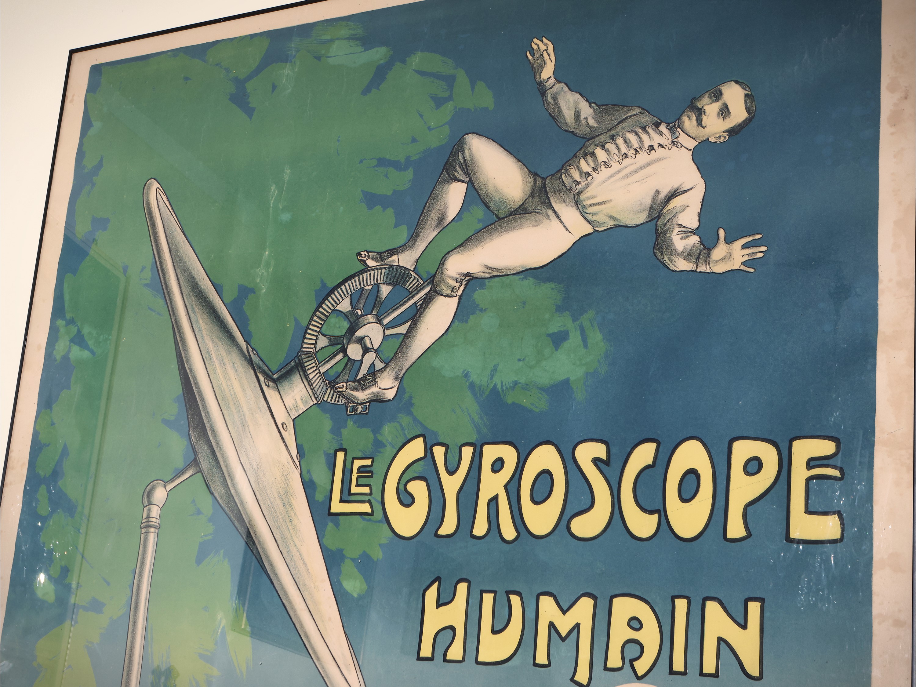 Candido Aragonez De Faria - Le Gyroscope Humain 1910 Circa