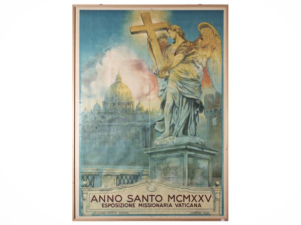 Maurizio Rava - Anno Santo 1925 - Espozione missionaria vaticana