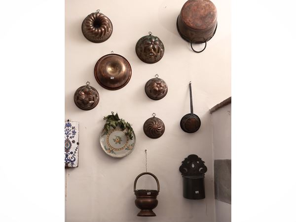 Accessori rustici da cucina in rame