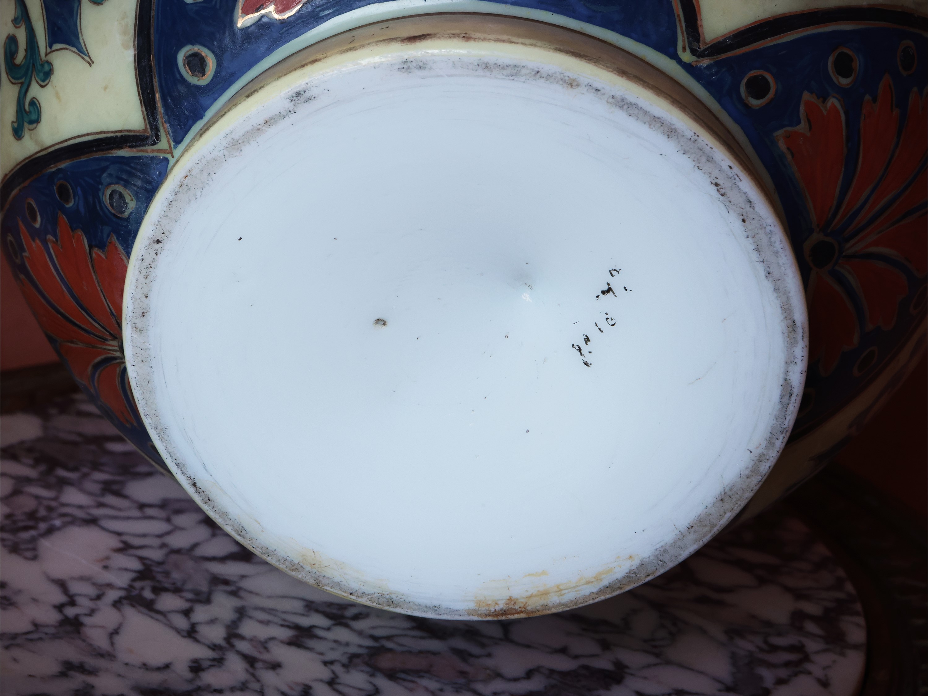 Vaso in porcellana orientale