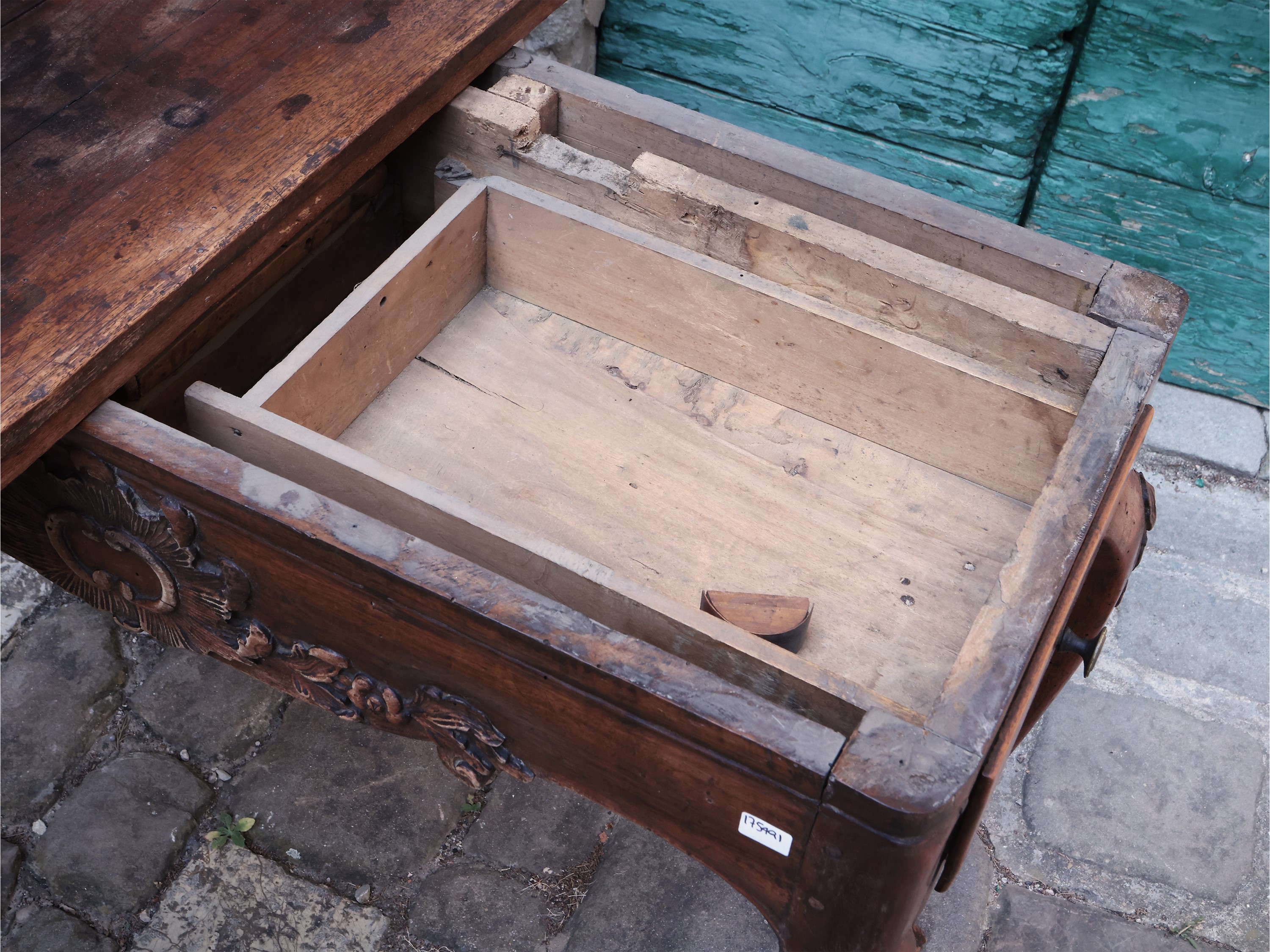 Tavolino Console in Noce