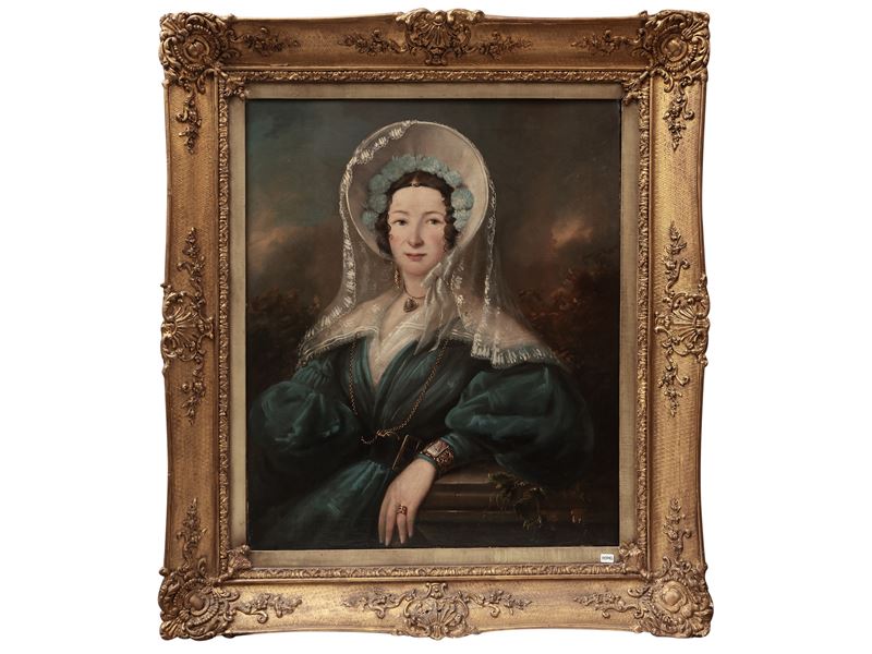 Scuola Inglese Dell'inizio del XIX Secolo - Ritratto di Dama