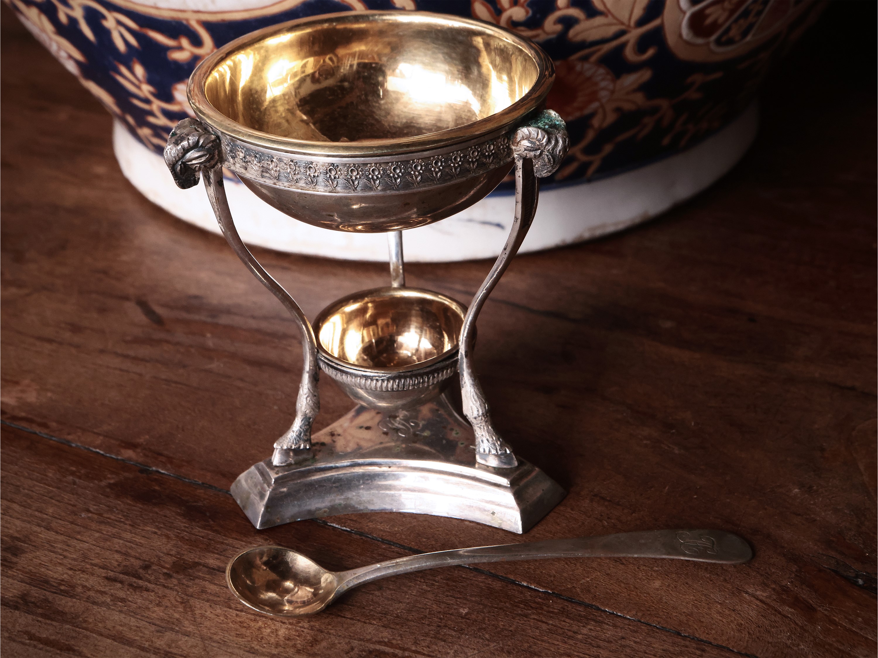 Servizio di posate da viaggio in argento