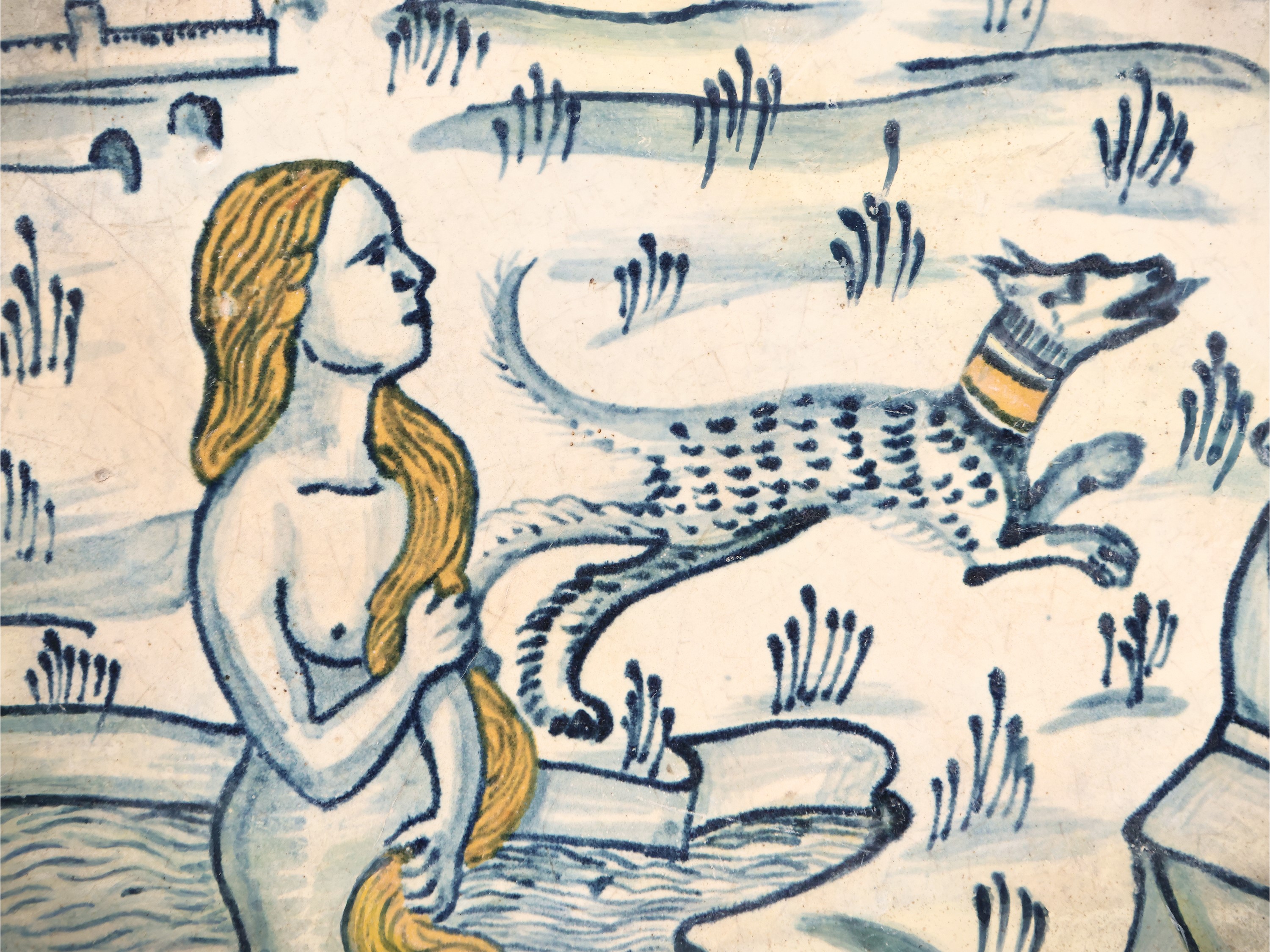 Piatto da Parata in Maiolica