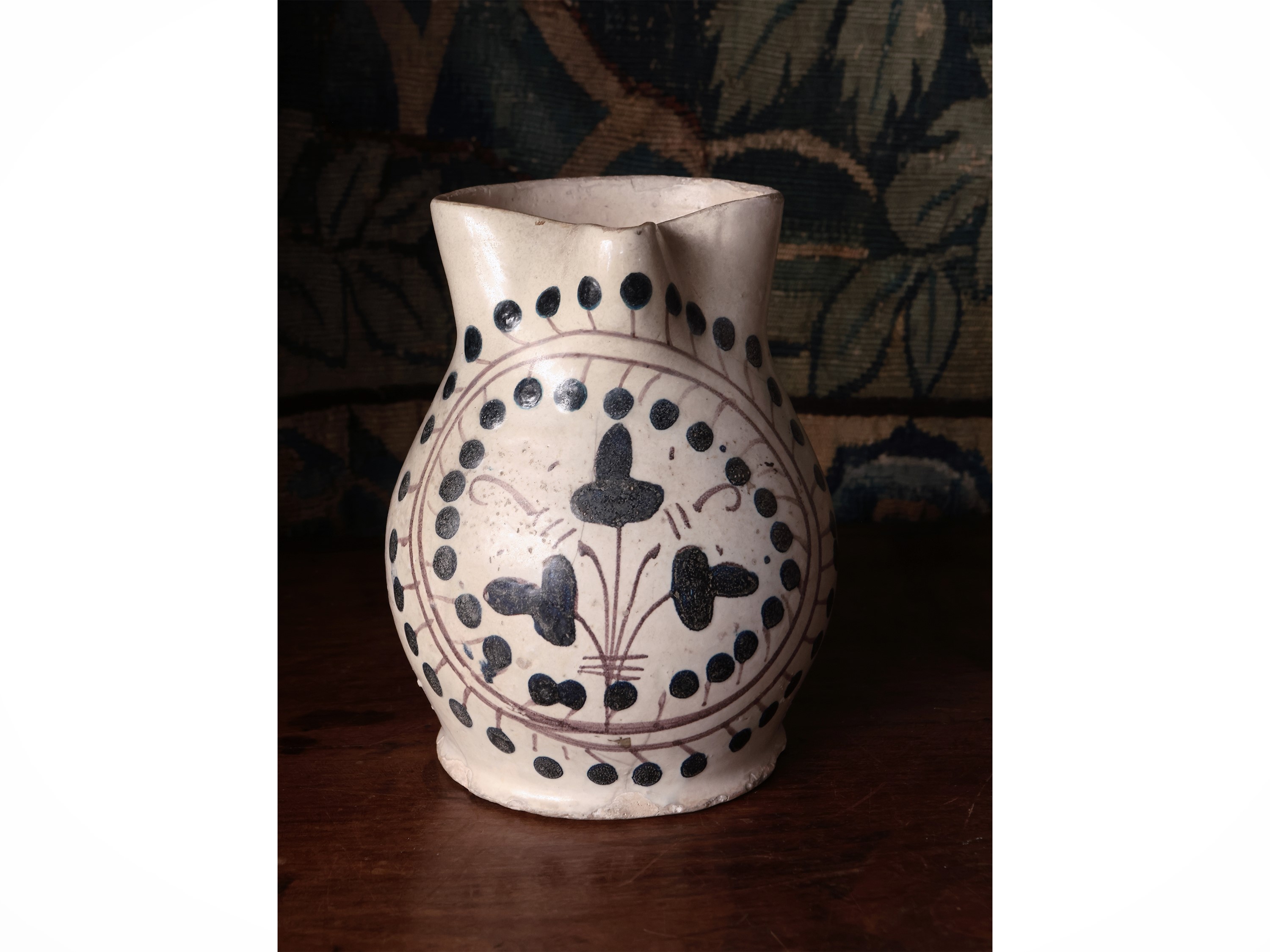 Brocca in Maiolica