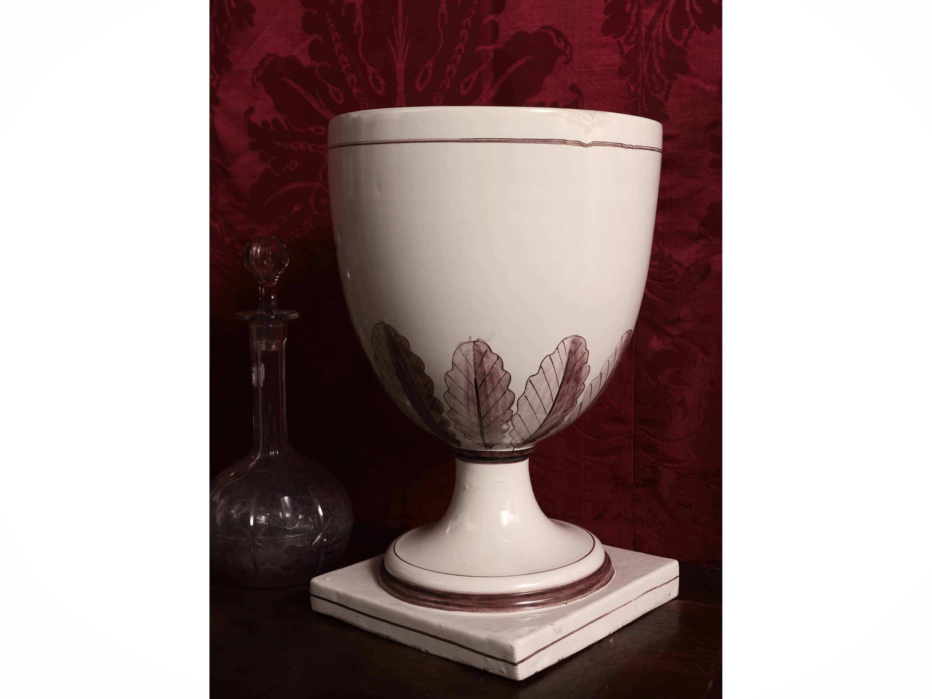 Vaso da Farmacia in Terracotta Invetriata