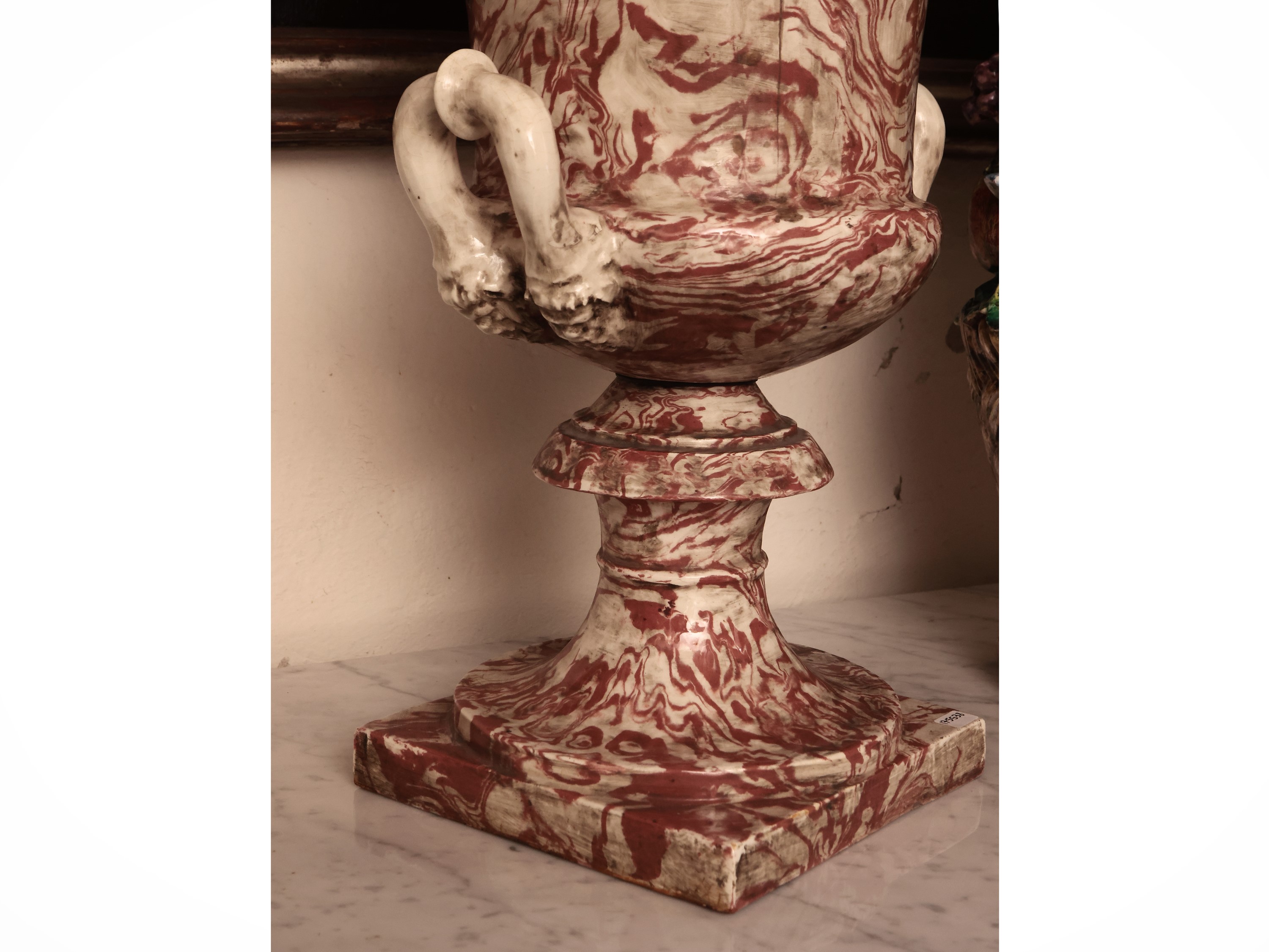 Vaso Mediceo in Terracotta Invetriata