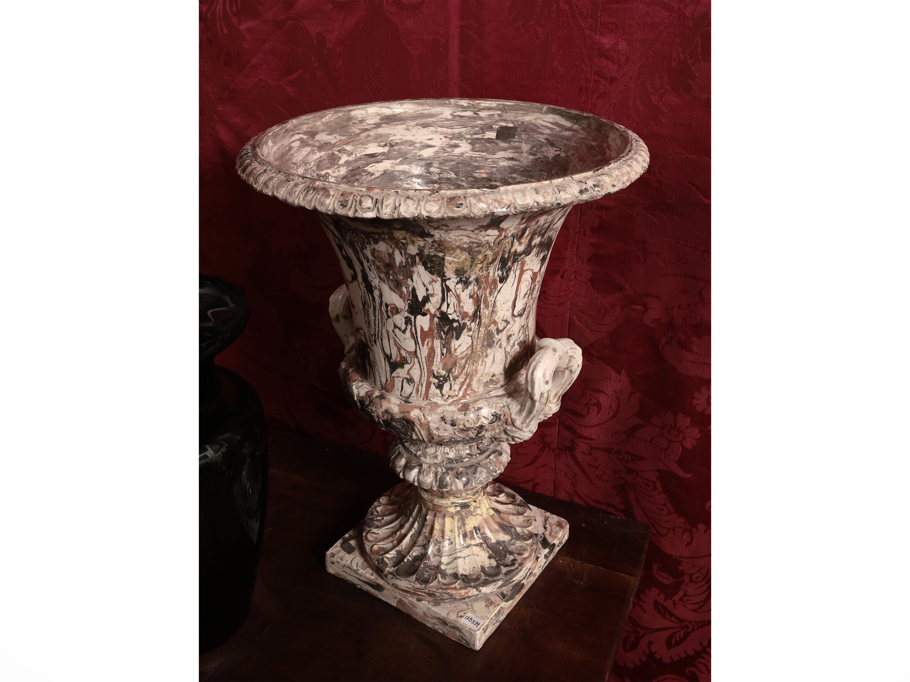Vaso Mediceo in Terracotta Invetriata