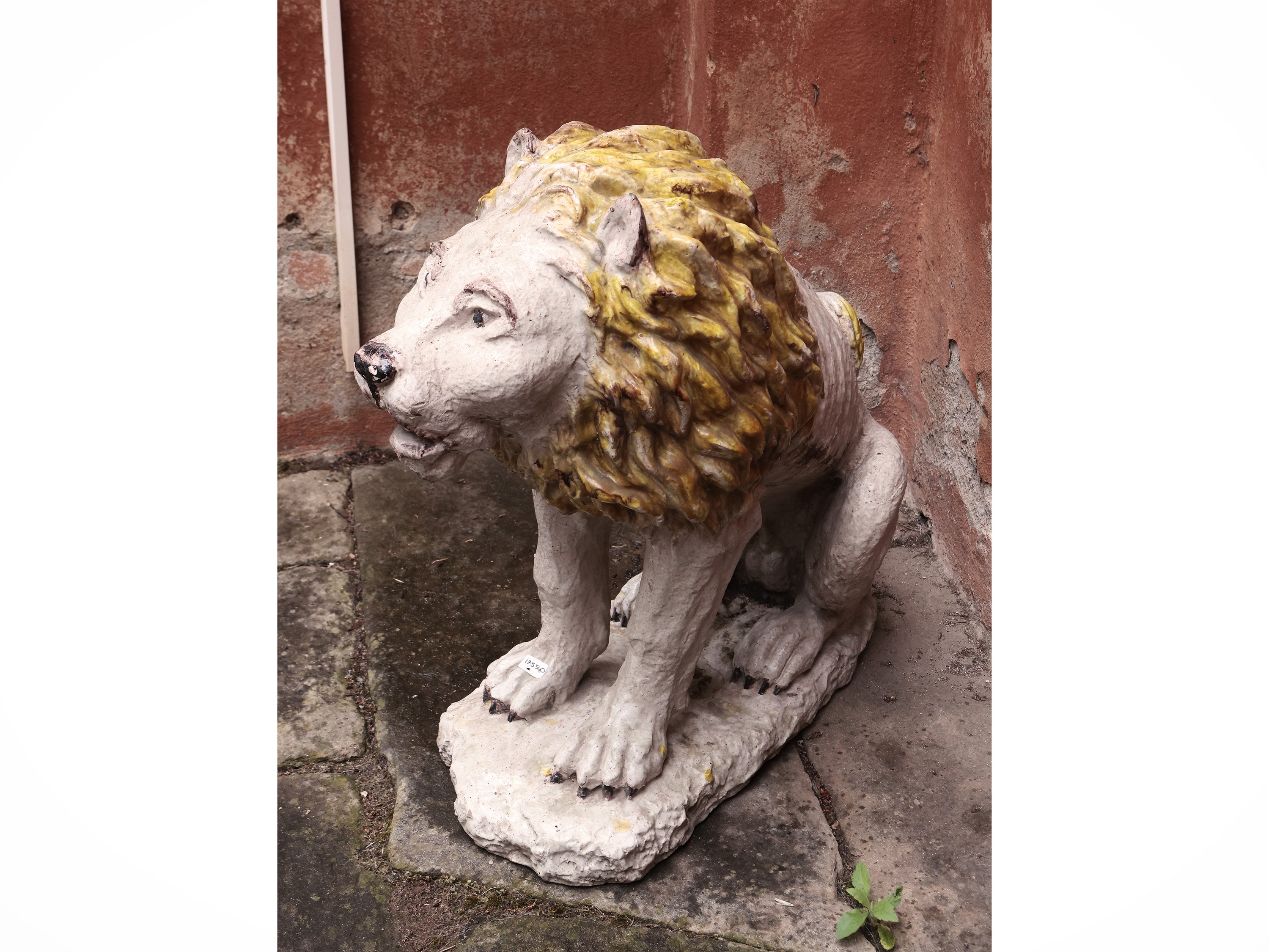 Leone in Terracotta Invetriata