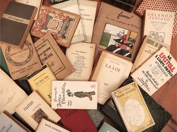 Great miscellanea of vintage books of various subjects