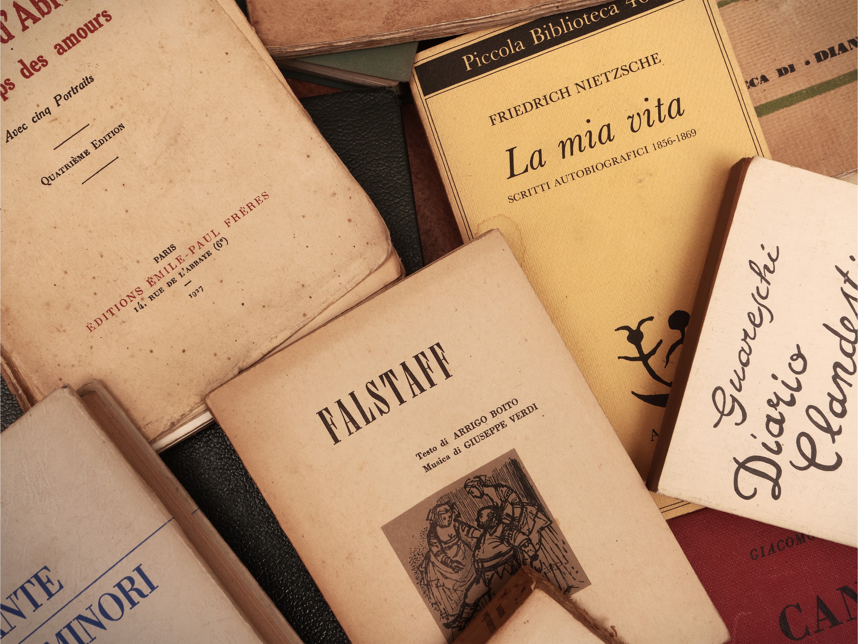 Grande Miscellanea di Libri D'epoca di Vario Argomento