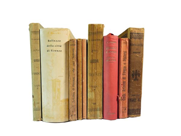 Vintage guides of the city of Florence