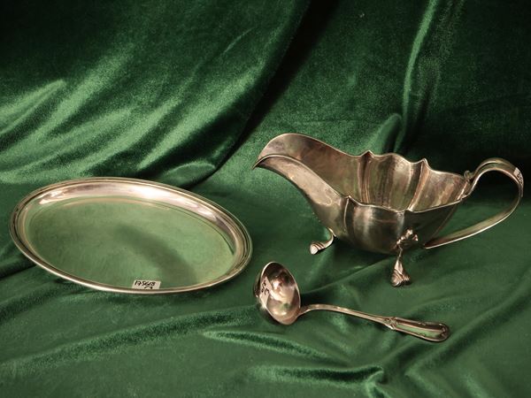 Salsiera in argento