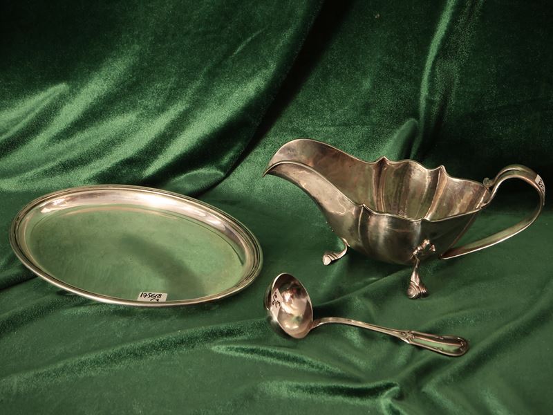 Salsiera in Argento