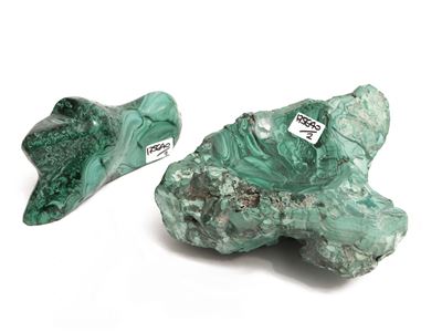 Due Gruppi in Malachite