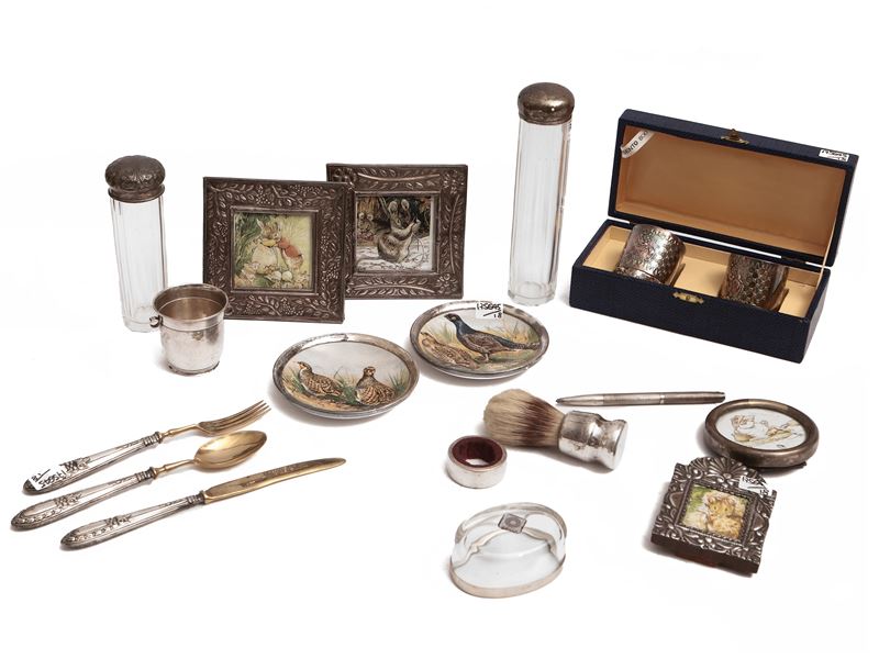 Miscellanea di curiosità in argento, anche d'epoca