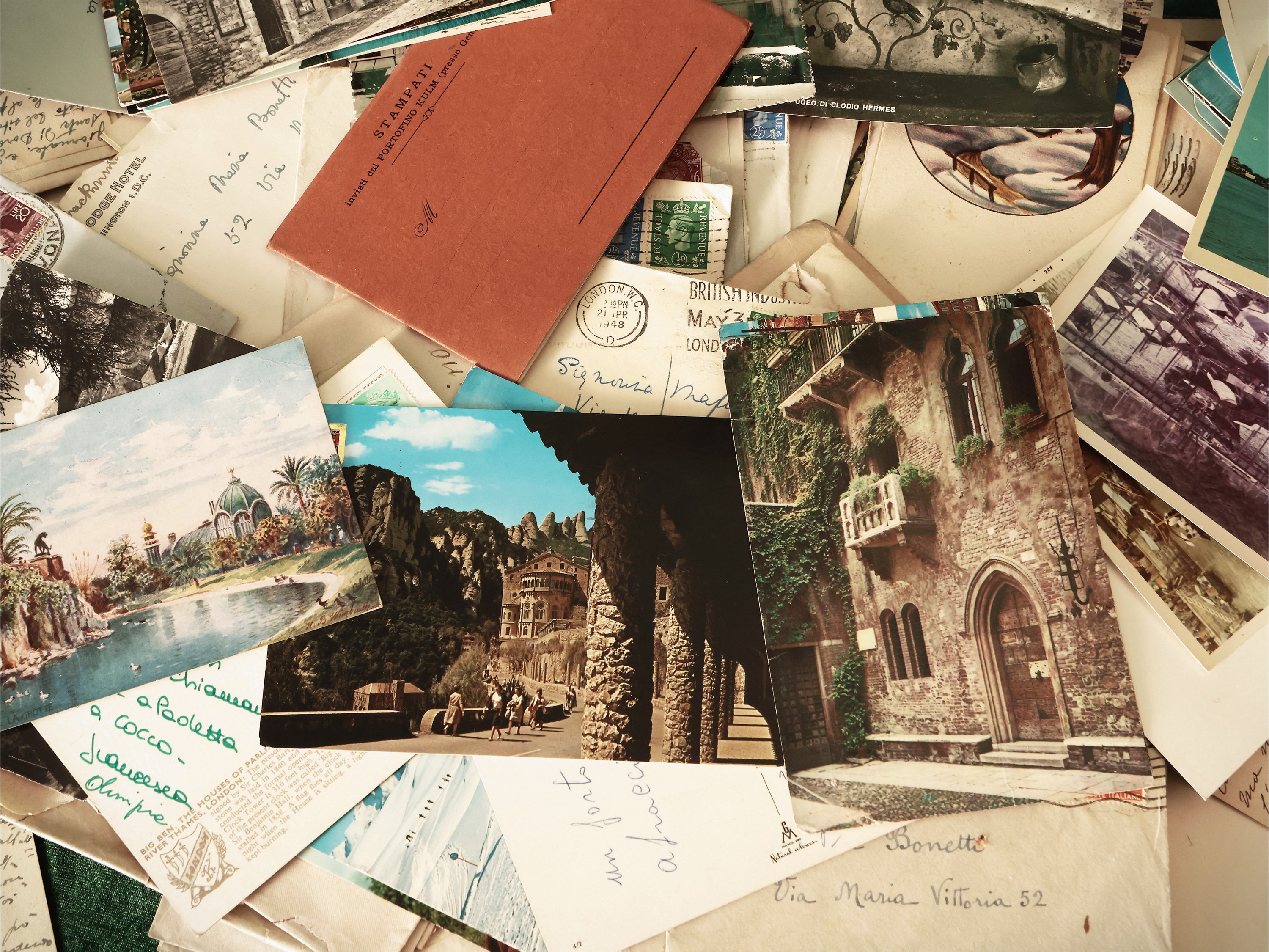 Grande Collezione di Cartoline D'epoca