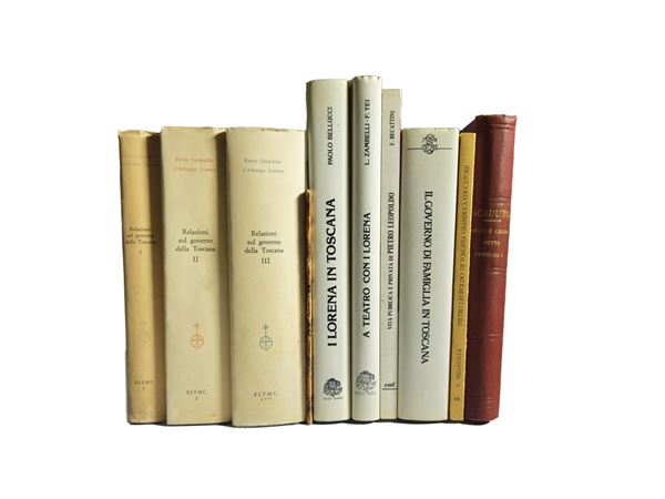 Miscellanea of books on the Florence History and the Grand Duchy